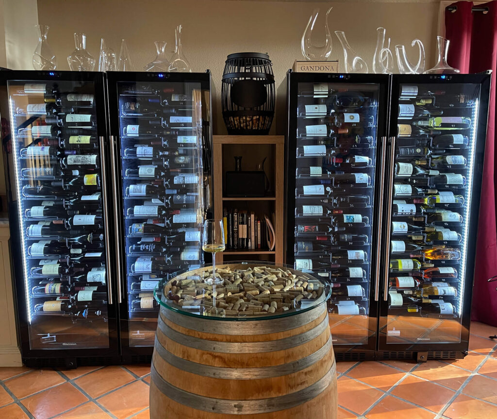 Image of the VinoView 620-Bottle Quad Wine Cellar with Steady-Temp Cooling.