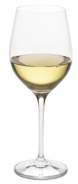 An Image of A glass of white wine