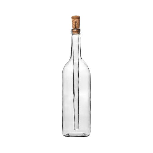 Corkcicle Air in a clear bottle