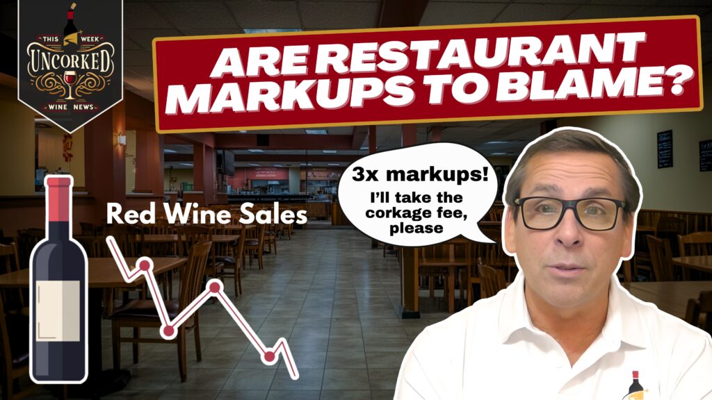 January 13, 2025 – The Surprising Decline of Red Wine Sales in Restaurants