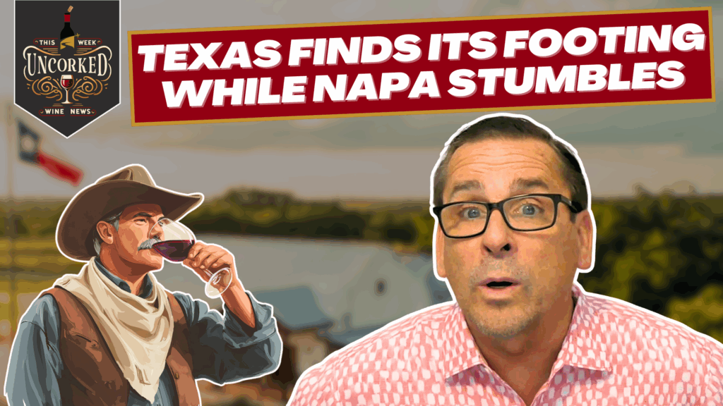 September 8, 2025 – Texas Wine Rises as California Grapples With Oversupply