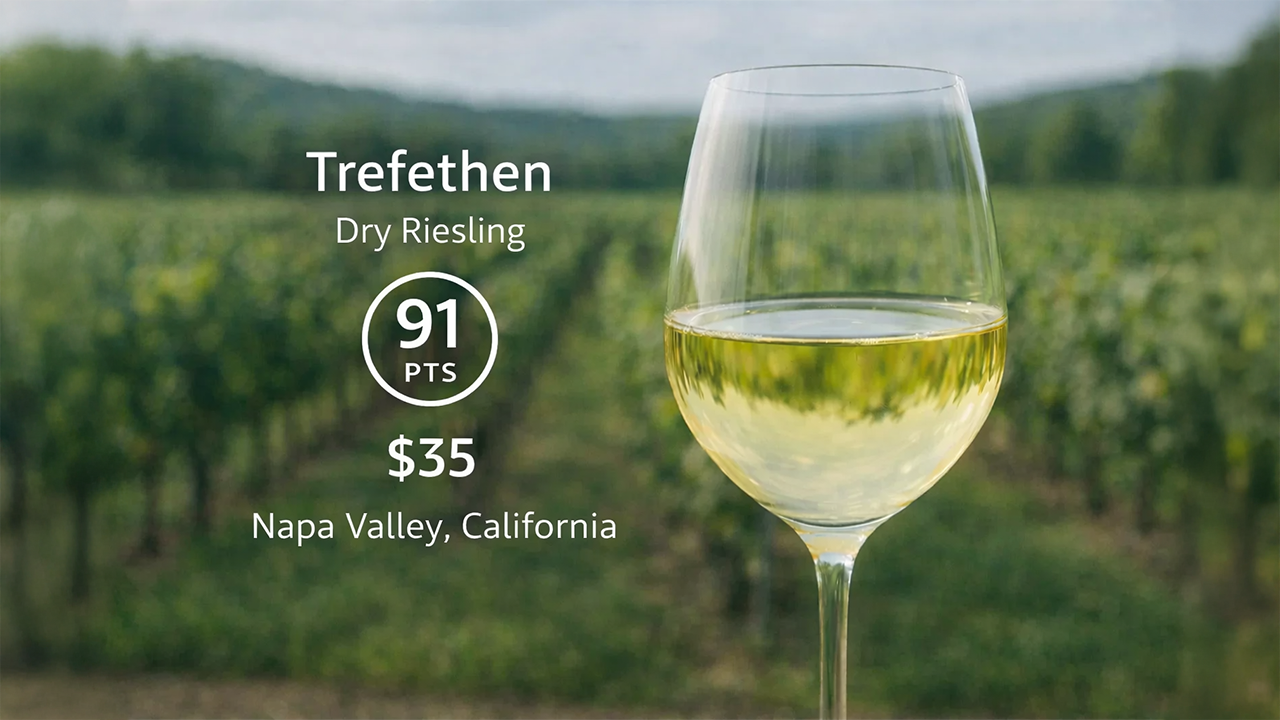 Trefethen Dry Riesling Cork and Journey