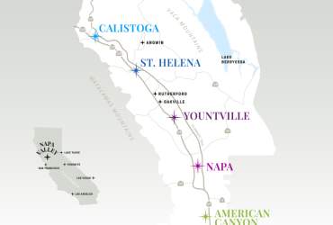 Napa Valley Map