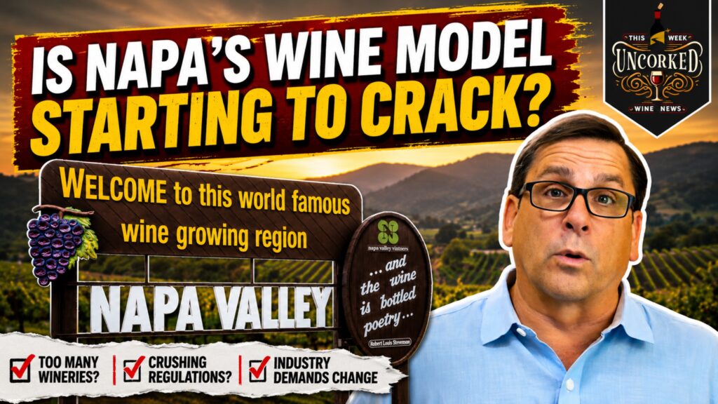June 15, 2026 – The Growing Pressure on Napa Wineries