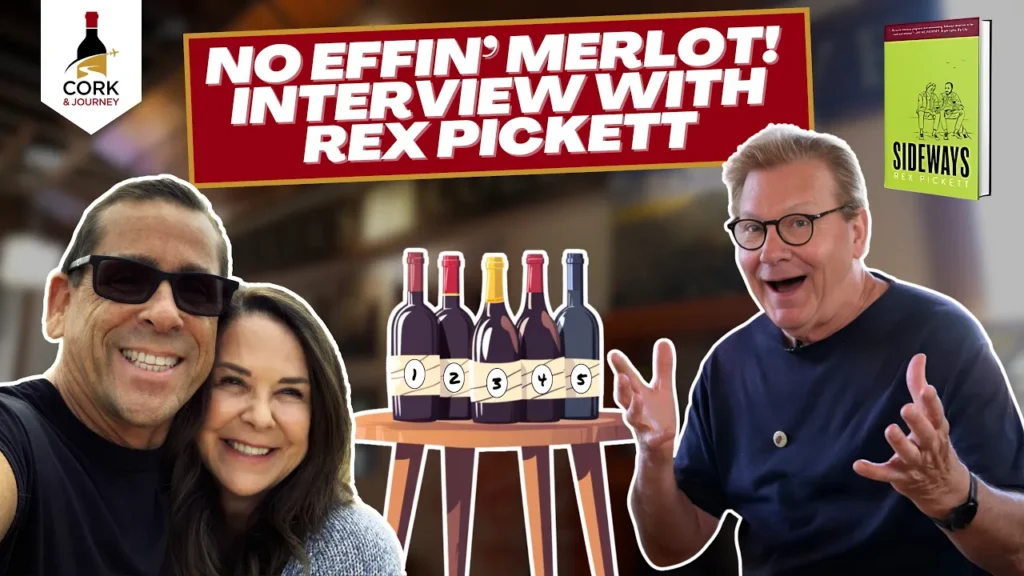 Merlot Blind Tasting With Rex Pickett, Yes Merlot!