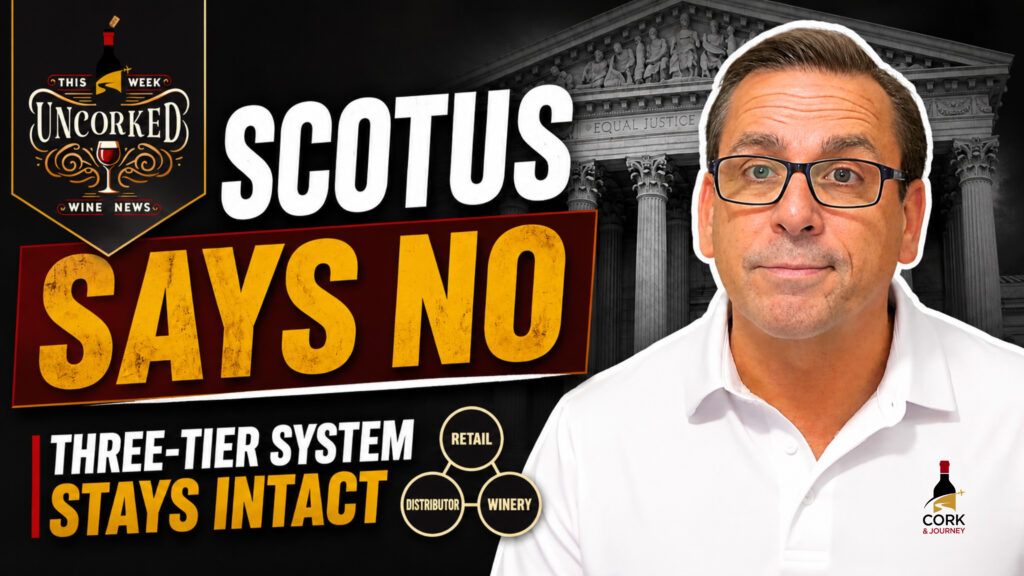 July 6, 2026 – SCOTUS Refuses to Change Wine Shipping Laws