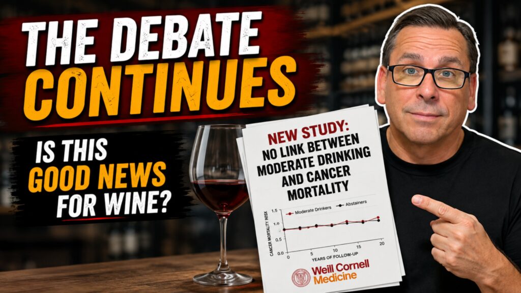 August 10, 2026 – A New Study Challenges the Alcohol & Cancer Narrative