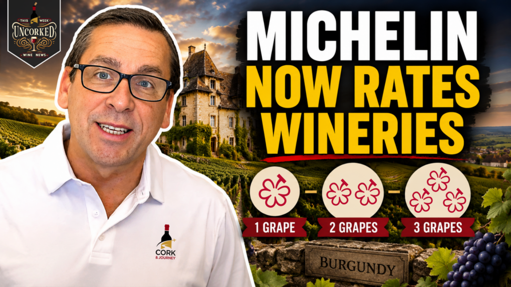 September 14, 2026 – Michelin Is Now Rating Wineries | Meet the Michelin Grape